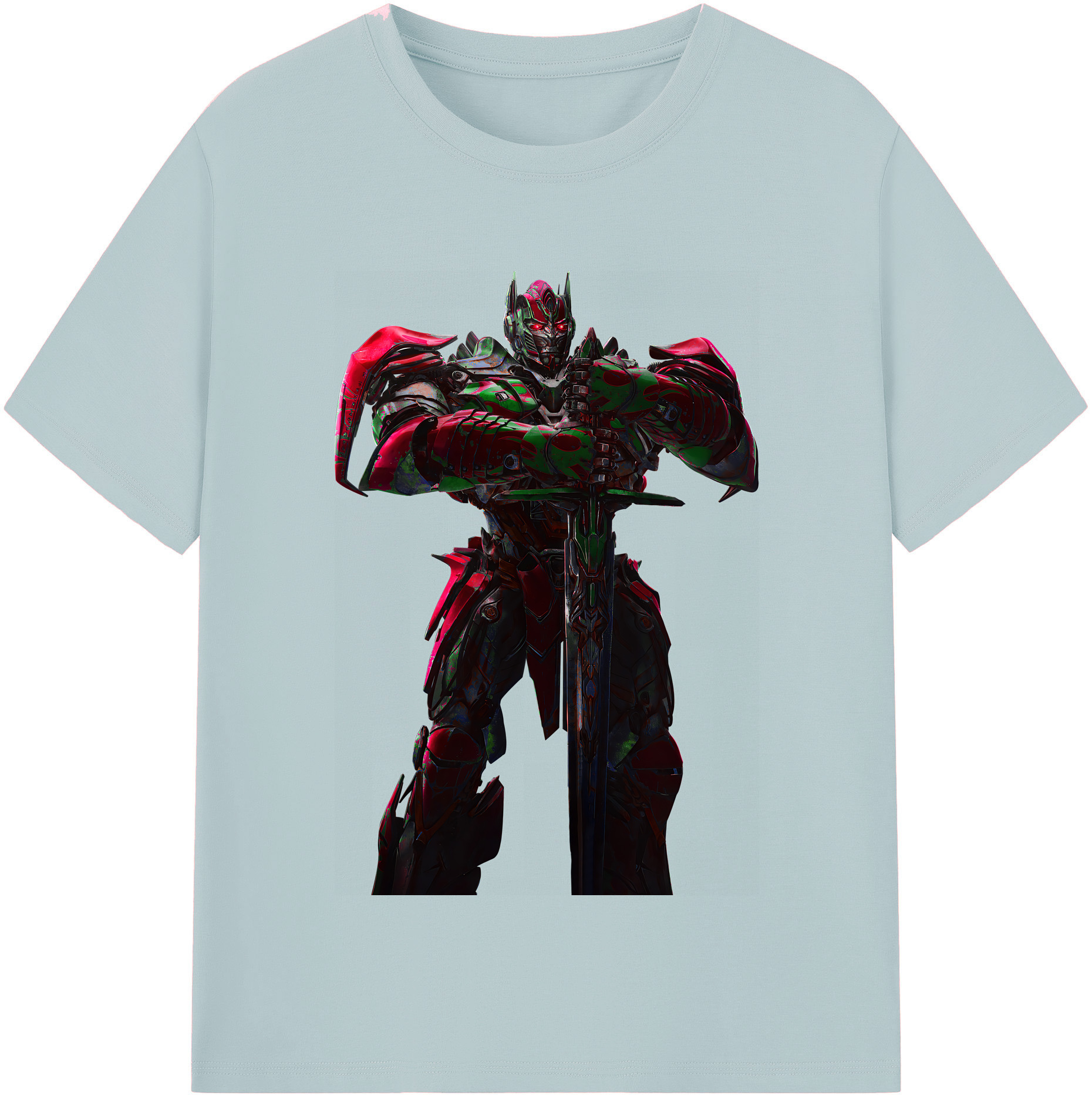 （画像用） Transformers トランスフォーマー 綿100％半袖Tシャツ（フロントプリント）